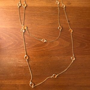 Old Navy long statement necklace
